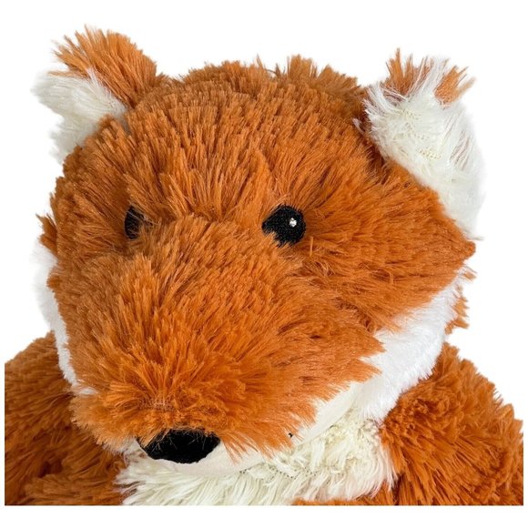 Intelex Warmies Large Fox Plush 9” Sitting Stuffed Animal Toy Microwave Sensory - Picture 2 of 7